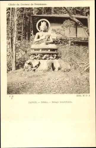 Ak Nikko Präfektur Tochigi Japan, Image bouddhiste