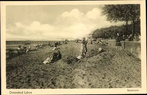 Ak Ostseebad Laboe, Badestrand, Badegäste