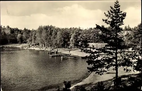 Ak Bad Liebenwerda in Brandenburg, Waldbad