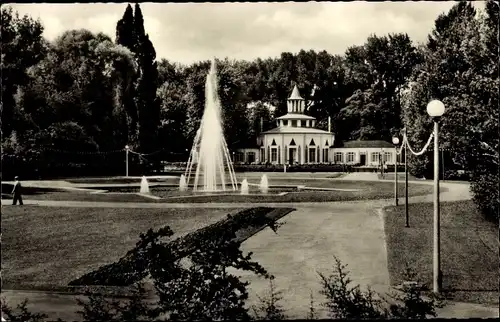 Ak Ludwigshafen am Rhein, Fontäne im Ebertpark