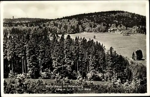 Ak Schleusingen in Thüringen, Stutenhaus am Adlersberg, Berghotel