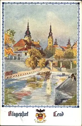 Künstler Ak Klagenfurt am Wörthersee Kärnten, Lend