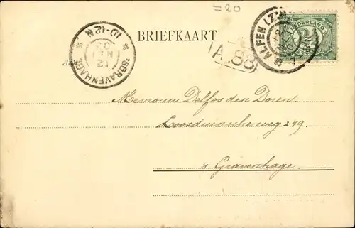 Ak Alphen aan den Rijn Südholland, Dorpstraat