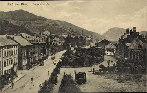 Ak Kirn an der Nahe, Bahnhofstraße