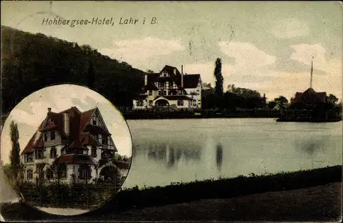 Ak Lahr im Schwarzwald Baden, Hohbergsee Hotel