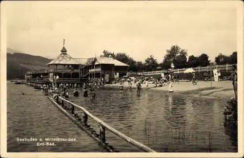 Ak Seeboden am Millstätter See Kärnten, Ertl-Bad