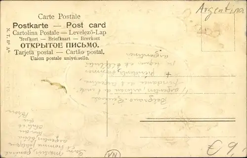 Ak Argentinien, San Martín Statue