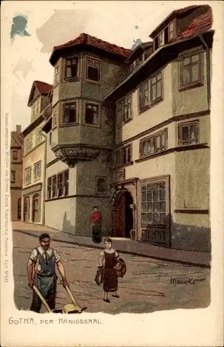 Künstler Litho Marcks, Gotha in Thüringen, Der Königssaal