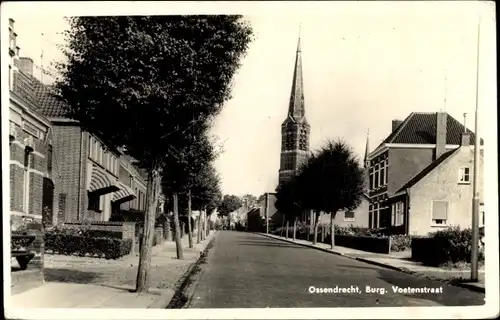 Ak Ossendrecht Woensdrecht Nordbrabant Niederlande, Burg Voetenstraat