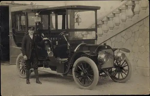 Foto Ak Automobil, Chauffeur