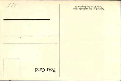 Ak United States Mails, Under Singular Management, British Mail Robber, The Continental Times