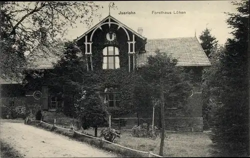 Ak Iserlohn im Märkischen Kreis, Forsthaus Löhen