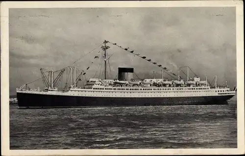 Ak MS Lafayette, Paquebot, CGT, Le Havre Southampton New York