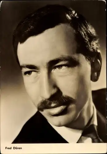 Ak Schauspieler Fred Düren, Portrait