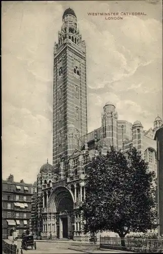 Ak London City England, Westminster Cathedral