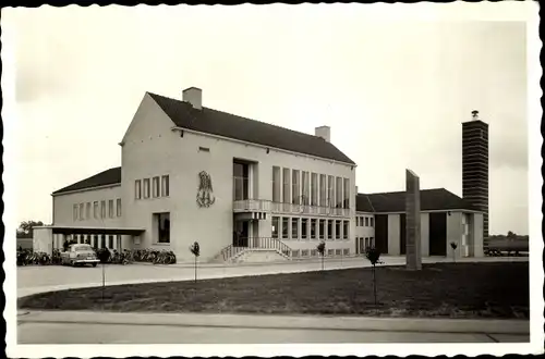 Ak Weelde Ravels Flandern Antwerpen, Gemeentehuis