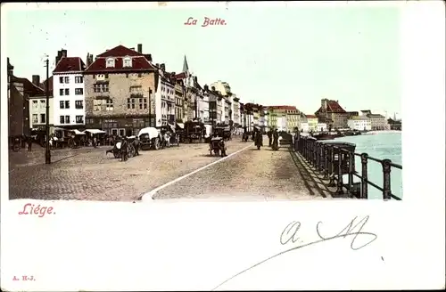 Ak Liège Lüttich Wallonien, La Batte