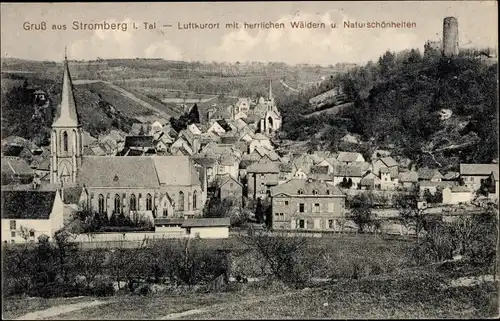 Ak Stromberg im Hunsrück, Gesamtansicht