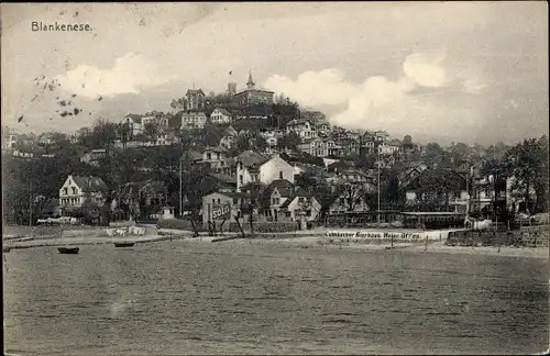 Ak Hamburg Altona Blankenese, Ortsansicht