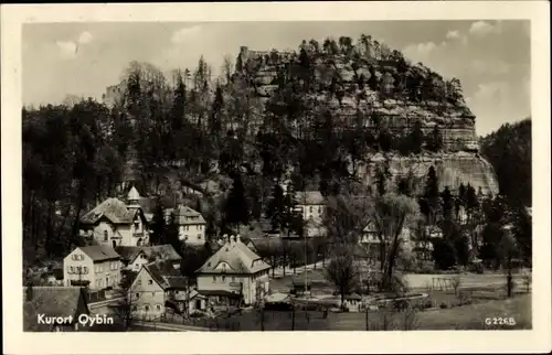 Ak Oybin in der Oberlausitz, Panorama, Berg Oybin