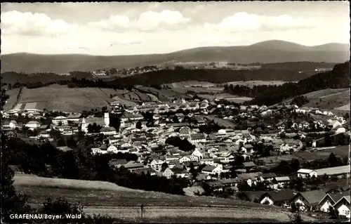 Ak Grafenau im Bayerischen Wald, Panorama mit Lusen