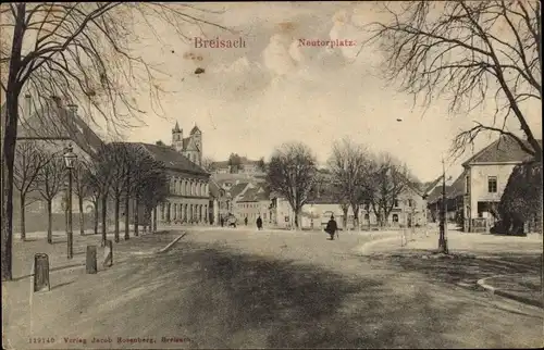 Ak Breisach am Oberrhein, Neutorplatz