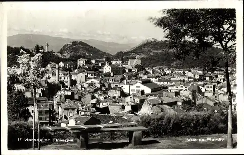 Ak Plovdiv Plowdiw Bulgarien, Ortspanorama