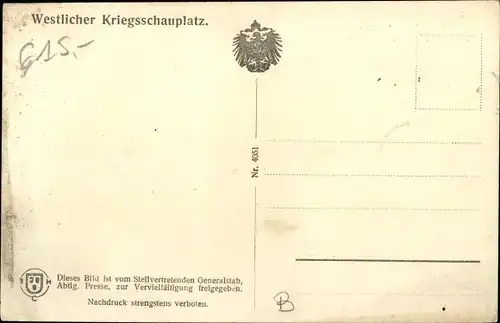 Ak Ronse Renaix Ostflandern, Die viel umstrittene Ronse Ferme in Flandern, Kriegsschauplatz