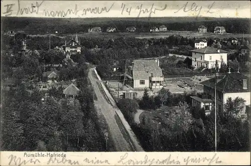 Ak Hofriede Aumühle im Herzogtum Lauenburg, Panorama