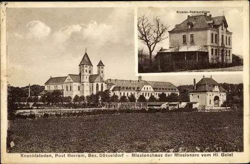 Ak Dormagen am Niederrhein, Kloster Knechtsteden, Restauration