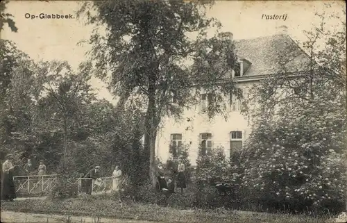 Ak Louwel Opglabbeek Oudsbergen Flandern Limburg, Pastorij