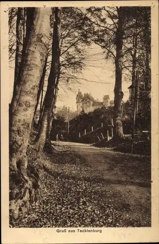 Ak Tecklenburg in Westfalen, Hotel Burggraf