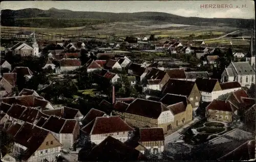 Ak Herzberg am Harz, Panorama