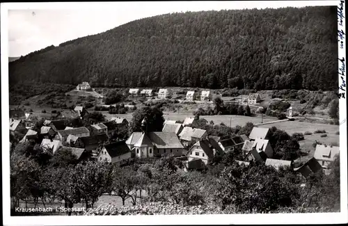 Ak Krausenbach Dammbach im Spessart, Gesamtansicht