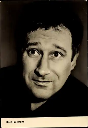 Ak Schauspieler Horst Bollmann, Wunder des Malachias, Portrait