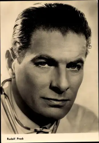 Ak Schauspieler Rudolf Prack, Portrait