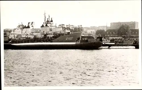Foto Ak Deutsches Kriegsschiff, A 1407, Betriebsstofftransporter, Bundesmarine