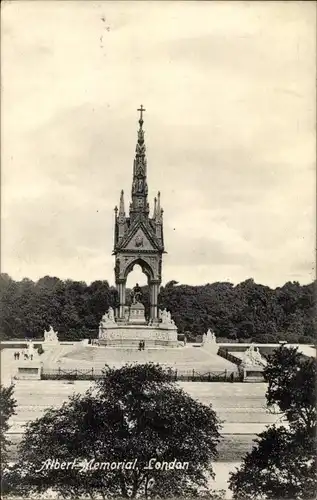 Ak London City England, Albert Memorial