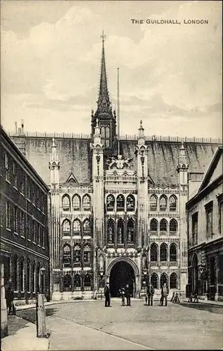 Ak London England, the Guildhall