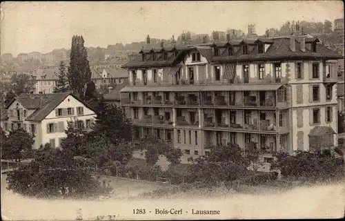Ak Lausanne Kanton Waadt, Bois Cerf