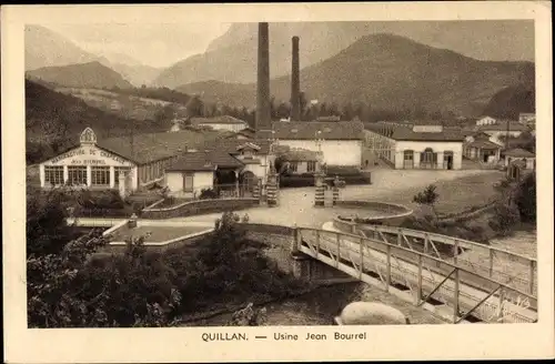 Ak Quillan Aude, Usine Jean Bourrel