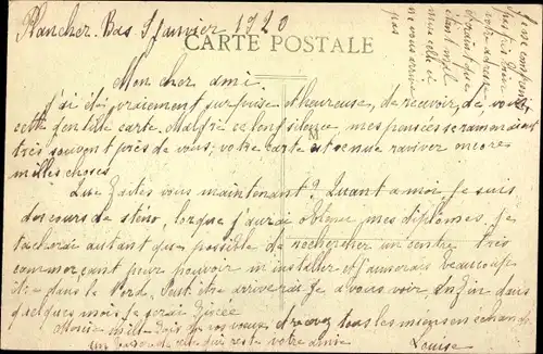 Ak Ronchamp Haute Saône, Usine Centrale Electrique