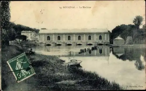 Ak Bougival Yvelines, La Machine