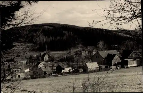 Ak  Walthersdorf Crottendorf im Erzgebirge, Panorama