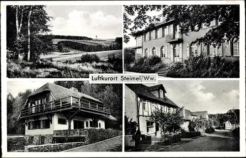 Ak Steimel im Westerwald, Ortsansichten
