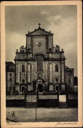 Ak Paderborn in Westfalen, Jesuitenkirche