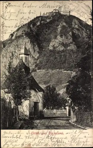 Ak Rhöndorf Bad Honnef am Rhein, Straßenpartie