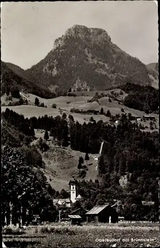 Ak Oberaudorf in Oberbayern, Brünnstein