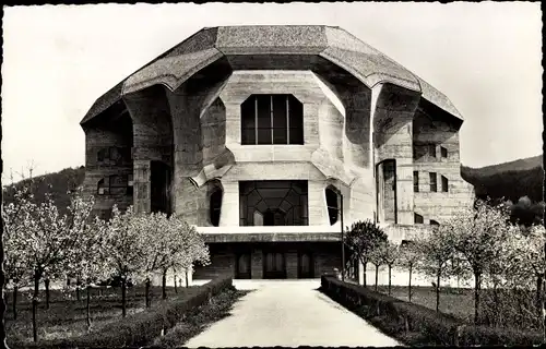 Ak Dornach Kanton Solothurn Schweiz, Goetheanum, Außenansicht