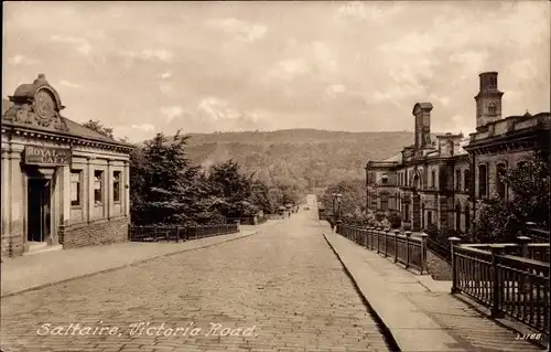 Ak Saltaire West Yorkshire England, Victoria Road, Royal Cafe